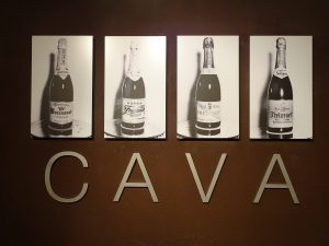 Botellas de cava