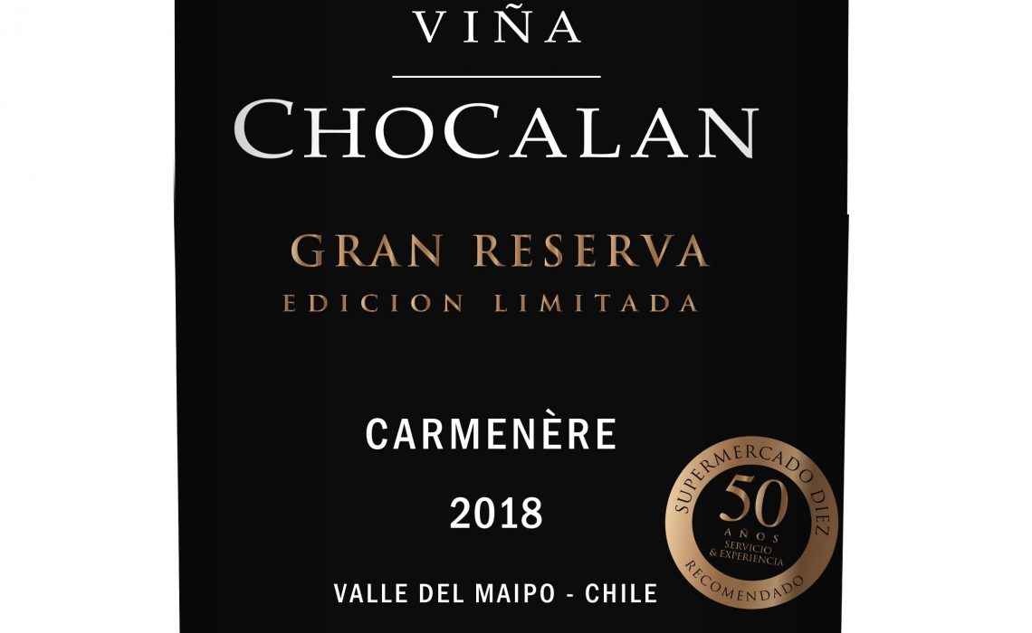 Viña Chocalán crea nuevo vino Gran Reserva especialmente para SUPERMERCADO DIEZ