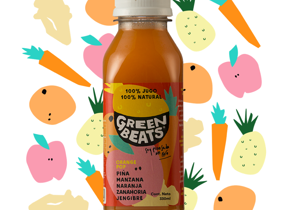 Green Beats, nuevos jugos 100% puros y naturales