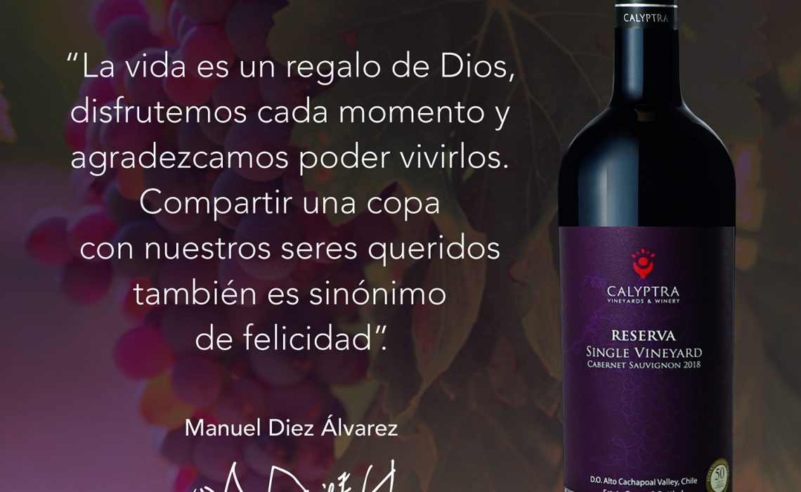 Viña Calyptra crea un vino Reserva Single Vineyard especialmente para SUPERMERCADO DIEZ
