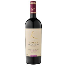 Caja 6 unidades Korta Barrel Selection Gran Reserva Carmenere ($7.990 c/u)