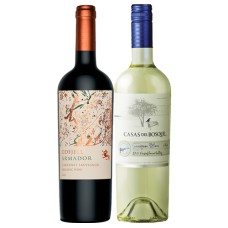 Pack 6 botellas Armador Odjfell Cabernet Sauvignon + 6 Casas Del Bosque Sauvignon Blanc Reserva ($4.990 c/u) 