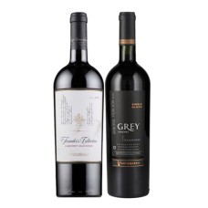 Pack 6 botellas Founder´s Collection Cabernet Sauvignon + 6 botellas Ventisquero Grey Carmenere ($7.990 c/u)