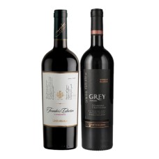 Pack 6 botellas Founder´s Collection Carmenere + 6 botellas Ventisquero Grey Cabernet Sauvignon ($7.990 c/)