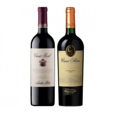 Pack 6 unidades Casa Real Cabernet Sauvignon + 6 Casa Silva Los Lingues Carmenere Pack 6 unidades Casa Real Cabernet Sauvignon + 6 Casa Silva Los Lingues Carmenere