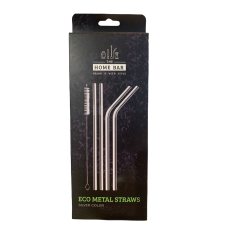 Eco Metal Straws Homebar