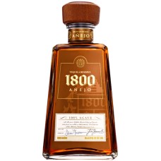 Tequila Añejo 1800, 100 % de agave