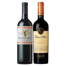 Pack 6 botellas Montes Alpha Carmenere + 6 Casa Silva Gran Terroir de los Andes Carmenere 