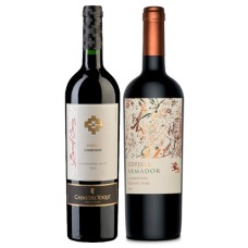 Pack 6 botellas Casas del Toqui Barrel Series Carmenere + 6 Odfjell Armador Carmenere ( $3.990 c/u) 