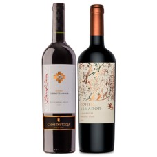 Pack 6 botellas Casas del Toqui Barrel Series Cabernet Sauvignon + 6 Odfjell Armador Carmenere ( $3.990 c/u)