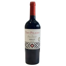 Caja 6 unidades Tres Palacios Gran Reserva Merlot Edición Limitada ($3.990 c/u)