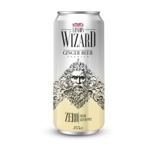 Pack 6 unidades Agua tónica Ginger Beer London Wizard lata 355 cc ($1.490 c/u)