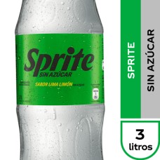 Caja de  6 unidades SPRITE ZERO 3 LTS.DESECH.ZERO AZUCAR