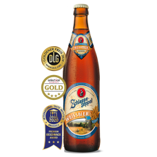 Pack de 12 Cervezas Schlapeseppel Weissbier 500 cc ($1.990 c/u)