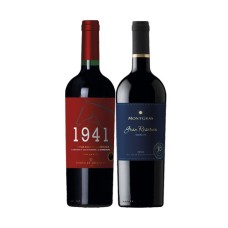 Pack 6 botellas 1941 Reserva Edicion Limitada Ensamblaje + 6 Montgras Gran Reserva Merlot ($3.990 c/u)
