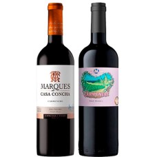 Pack 6 botellas Marques Carmenere + 6 Botellas de Casa Marin Lo Abarca Carmenere ($83.880)