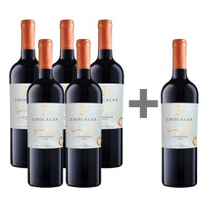 Caja de 6 unidades Chocalan Grand Cuvee Carmenere (PAGUE 5, LLEVE 6) ($4.158 c/u)