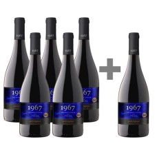 Caja 6 unidades Undurraga 1967, Gran Reserva Familiar, Pinot Noir ($4.991 c/u) 5*6 (Pague 5, lleve 6)