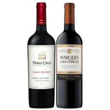 Pack 6 botellas Perez Cruz Gran Reserva Cabernet Sauvignon + 6 botellas Marques Cabernet Sauvignon (7.990 c/u) 