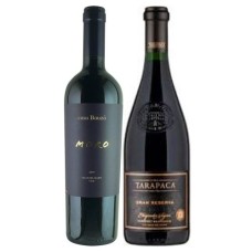 Pack 6 MORO, Casa Bauzá ensamblaje + 6 Tarapacá Gran Reserva Etiqueta Negra Cabernet Sauvignon ($9.990 c/u)