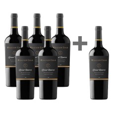 Caja 6 unidades William Cole Grand Reserva, Winemaker´s Selection 2020 ($4.158 c/u) 5*6