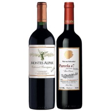Pack 6 botellas Montes Alpha Cabernet Sauvignon + 6 Von Siebenthal Parcela 7 