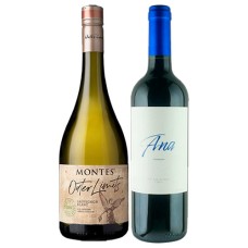 Pack 6 botellas Montes Outer Limits Sauvignon Blanc + 6 Ana Carmenere, Casa Bauza (9.990 c/u) Semanal