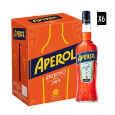 Caja de 6 Aperol 750cc ($7.990 c/u) 