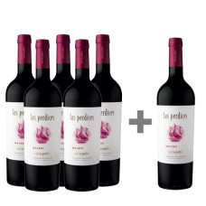 Caja de 6 unidades Las Perdices Reserva 100% Malbec Argentino 5*6 (PAGUE5 , LLEVE 6) $4.158
