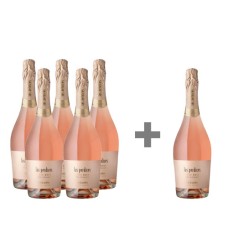 Caja 6 unidades Las Perdices Brut Rosé 5*6 (PAGUE5 , LLEVE 6) $4.991 c/u