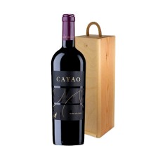 Vino Premium Cayao, Viña Botalcura + 1 Caja de Madera