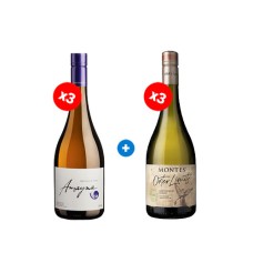 Pack 3 Montes Outer Limits, Sauvignon Blanc + 3 Amayna Sauvignon Blanc Pack 3 Montes Outer Limits, Sauvignon Blanc + 3 Amayna Sauvignon Blanc