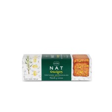 Galletas NAT Crackers Pistacho Romero, 160G