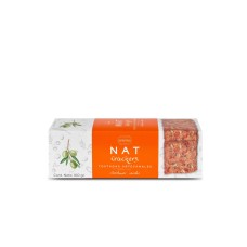 Galletas NAT Crackers Aceitunas Verdes, 160G 