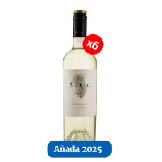 Caja de  6 unidades Sutil Reserva Sauvignon Blanc ($3.990 c/u) 2025 