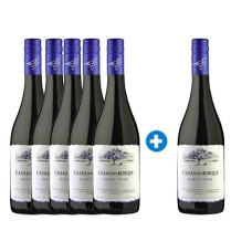 Caja de 6 unidades Casas del Bosque Collection Pinot Noir 5*6 (PAGUE 5, LLEVE 6) ($4.990 c/u)