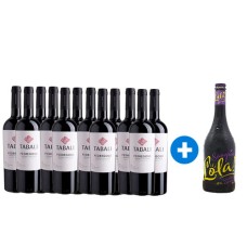 12 Botellas de Tabali Pedregoso Gran Reserva Cabernet Sauvignon + Sangria LOLA Regalo (Semanal)