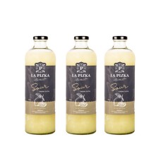 Pack 3 botellas La Pizka Sour Limón Sutil 1.000 cc (Semanal)
