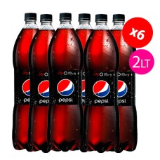 Pack 6 unidades Pepsi Zero 2.000cc