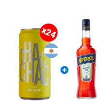 Caja 24 latas Espumante CHAC CHAC Brut Nature Viña Las Perdices 269ml (+ Aperol de Regalo) Semanal Caja 24 latas Espumante CHAC CHAC Brut Nature Viña Las Perdices 269ml (+ Aperol de Regalo) Semanal