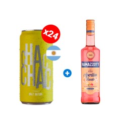 Caja 24 latas Espumante CHAC CHAC Brut Nature Viña Las Perdices 269ml (+ Ramazzoti de Regalo) Semanal Caja 24 latas Espumante CHAC CHAC Brut Nature Viña Las Perdices 269ml (+ Ramazzoti de Regalo) Semanal
