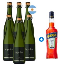 Caja 6 Espumantes Las Perdices Brut 750cc (+ Aperol de Regalo) Semanal Caja 6 Espumantes Las Perdices Brut 750cc (+ Aperol de Regalo) Semanal
