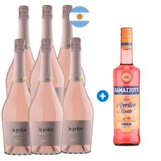 Caja 6 Espumante Las Perdices Brut Rosé (+ Ramazzoti de Regalo) Semanal Caja 6 Espumante Las Perdices Brut Rosé (+ Ramazzoti de Regalo) Semanal