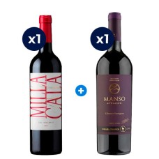 Pack 2 Vinos: VIK Milla Cala Ensamblaje + Miguel Torres Manso de Velasco Cabernet Sauvignon (v3) Pack 2 Vinos: VIK Milla Cala Ensamblaje + Miguel Torres Manso de Velasco Cabernet Sauvignon (v3)