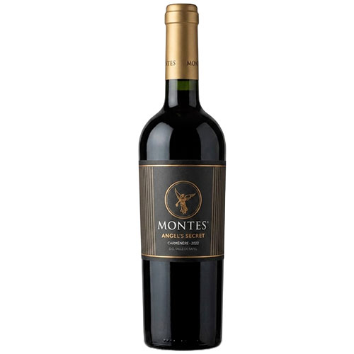 Caja de 6 botellas montes angel´s secret Carmenere ($9.990 c/u) Caja de 6 botellas montes angel´s secret Carmenere ($9.990 c/u)