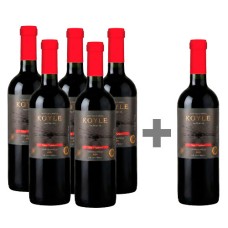 Caja de 6 Botellas Vino Koyle Imperial Tempranillo vino orgánico (PAGUE 5, LLEVE 6) ($7.491 c/u) Caja de 6 Botellas Vino Koyle Imperial Tempranillo vino orgánico (PAGUE 5, LLEVE 6) ($7.491 c/u)