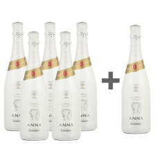 Caja de 6 Botellas Cava Anna Codorniu Brut Reserva Blanc de Blancs (PAGUE 5, LLEVE 6) ($8.325 c/u)
