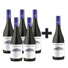 Caja de 6 unidades Casas del Bosque Collection Pinot Noir 5*6 (PAGUE 5, LLEVE 6) ($4.991 c/u) Caja de 6 unidades Casas del Bosque Collection Pinot Noir 5*6 (PAGUE 5, LLEVE 6) ($4.991 c/u)