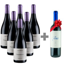 Pack 6 Presumido Carmenere Casa Bauzá + ANA Carmenere de Regalo
