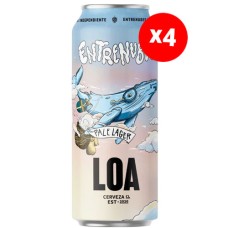 Pack de 4 Cerveza LOA Entrenubes Pale Ale LAta 470 cc ($2.490 c/u) Pack de 4 Cerveza LOA Entrenubes Pale Ale LAta 470 cc ($2.490 c/u)